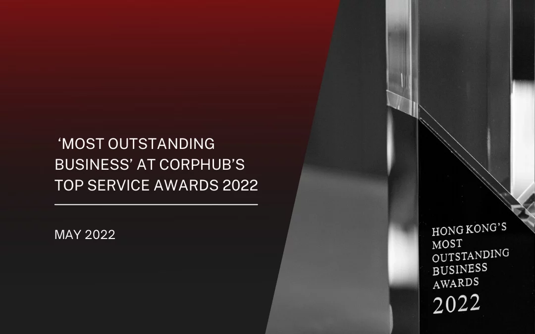 Charltons has been named ‘Most Outstanding Business’ at CORPHUB’s Top Service Awards 2022
