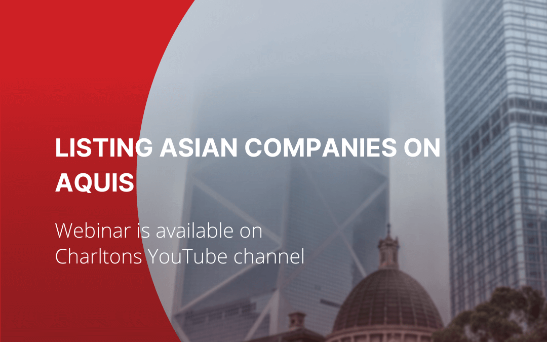 On 17 November 2022, Julia Charlton moderated a webinar on Listing Asian companies on Aquis