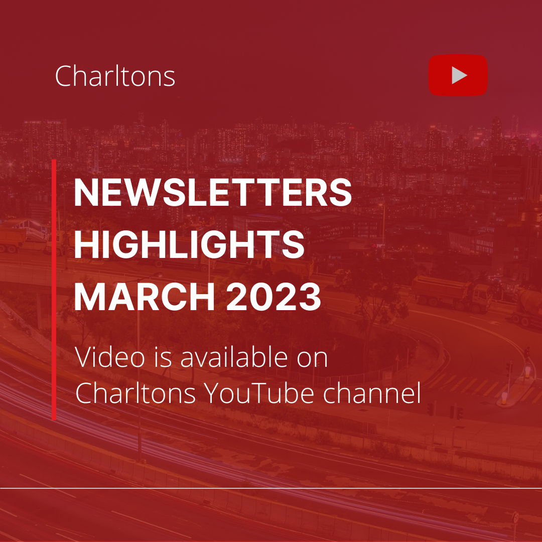 Charltons Newsletters Highlights March 2023