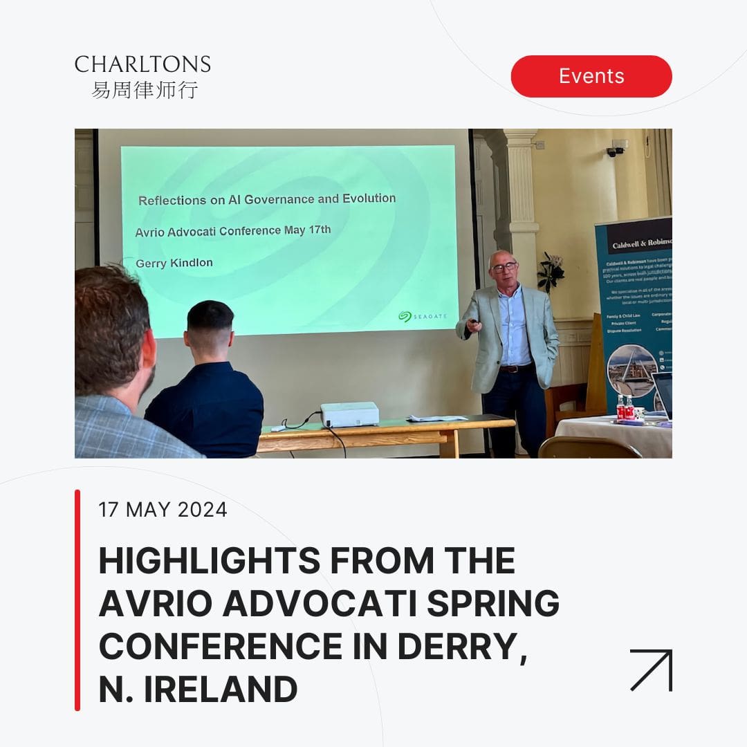 Highlights from the Avrio Advocati Spring Conference in Derry, N. Ireland