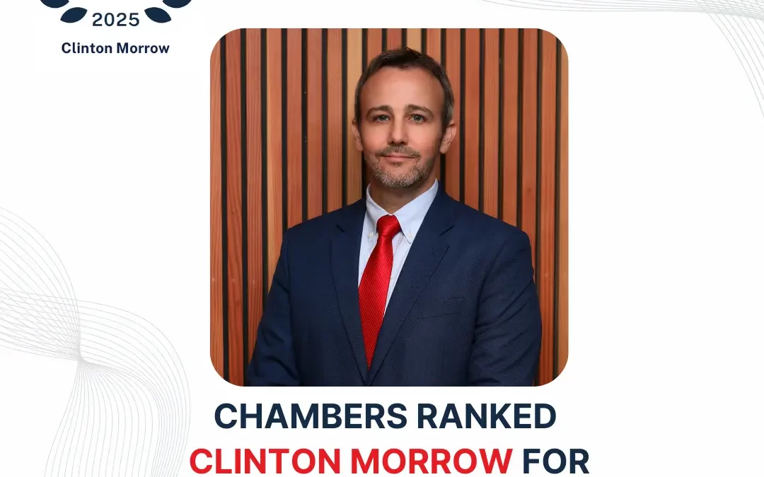 Chambers recognised Clinton Morrow in Corporate/M&A
