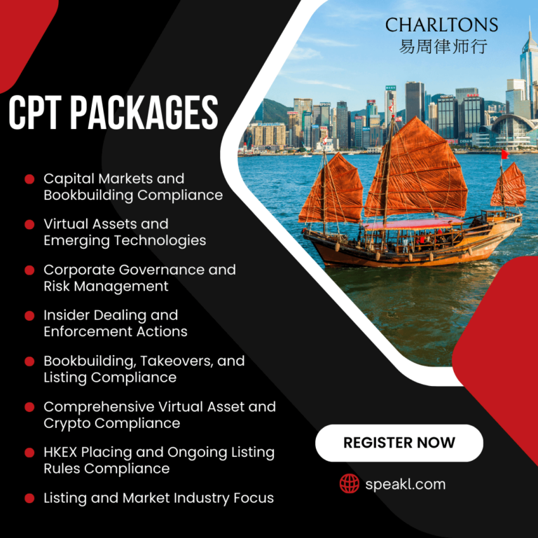 Speakl by Charltons – Professional CPT Courses in Hong Kong