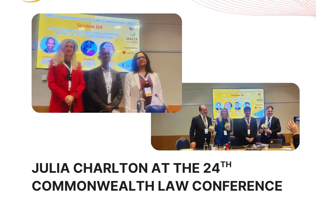 Julia Charlton at the 24th Commonwealth Lawyers Conference 2025 in Malta