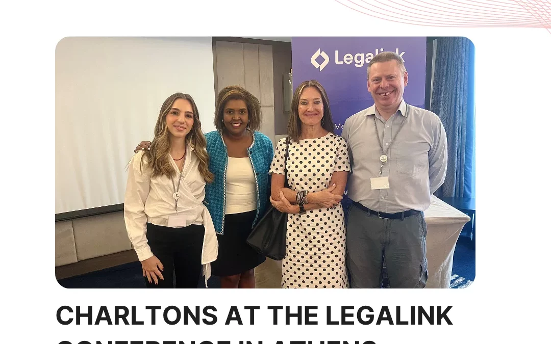 Charltons at the Legalink Conference in Athens