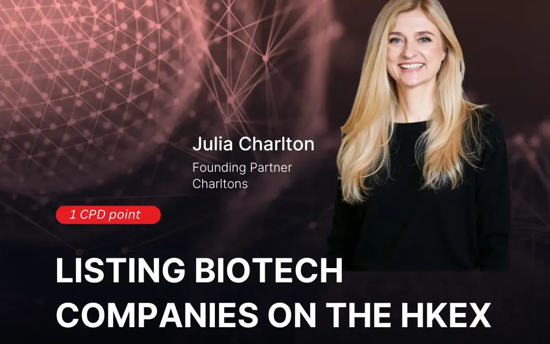 Listing Biotech Companies in Hong Kong